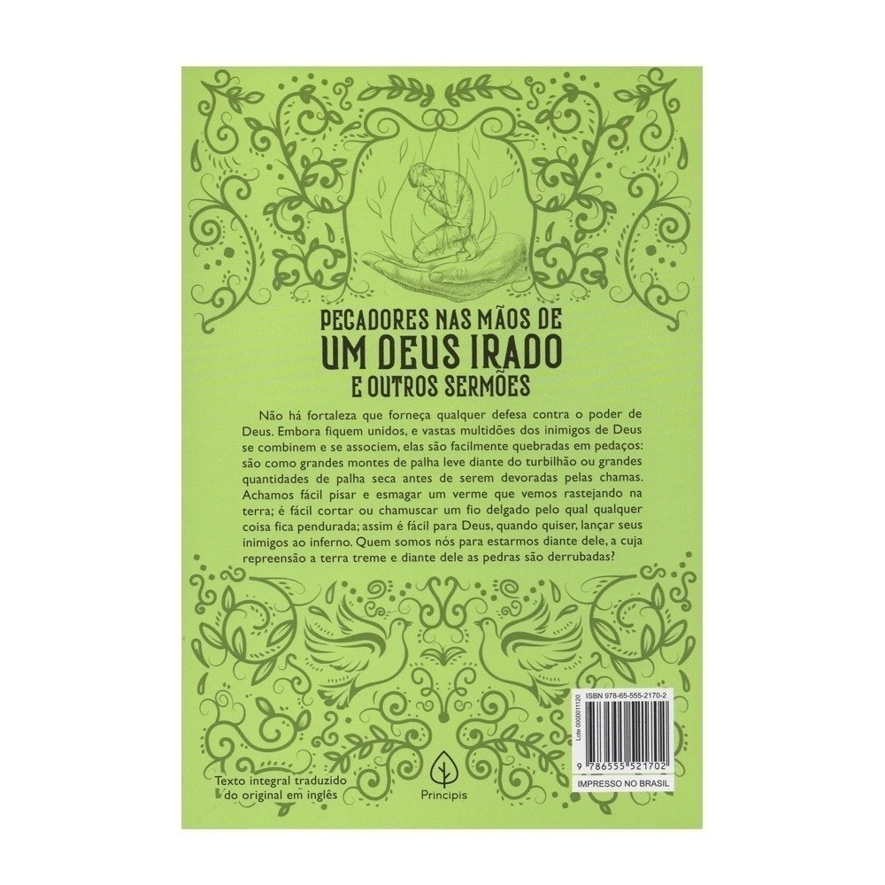 Livro Pecadores Nas Mãos De Um Deus Irado E Outros Sermões - Jonathan Edwards - Imagem 2