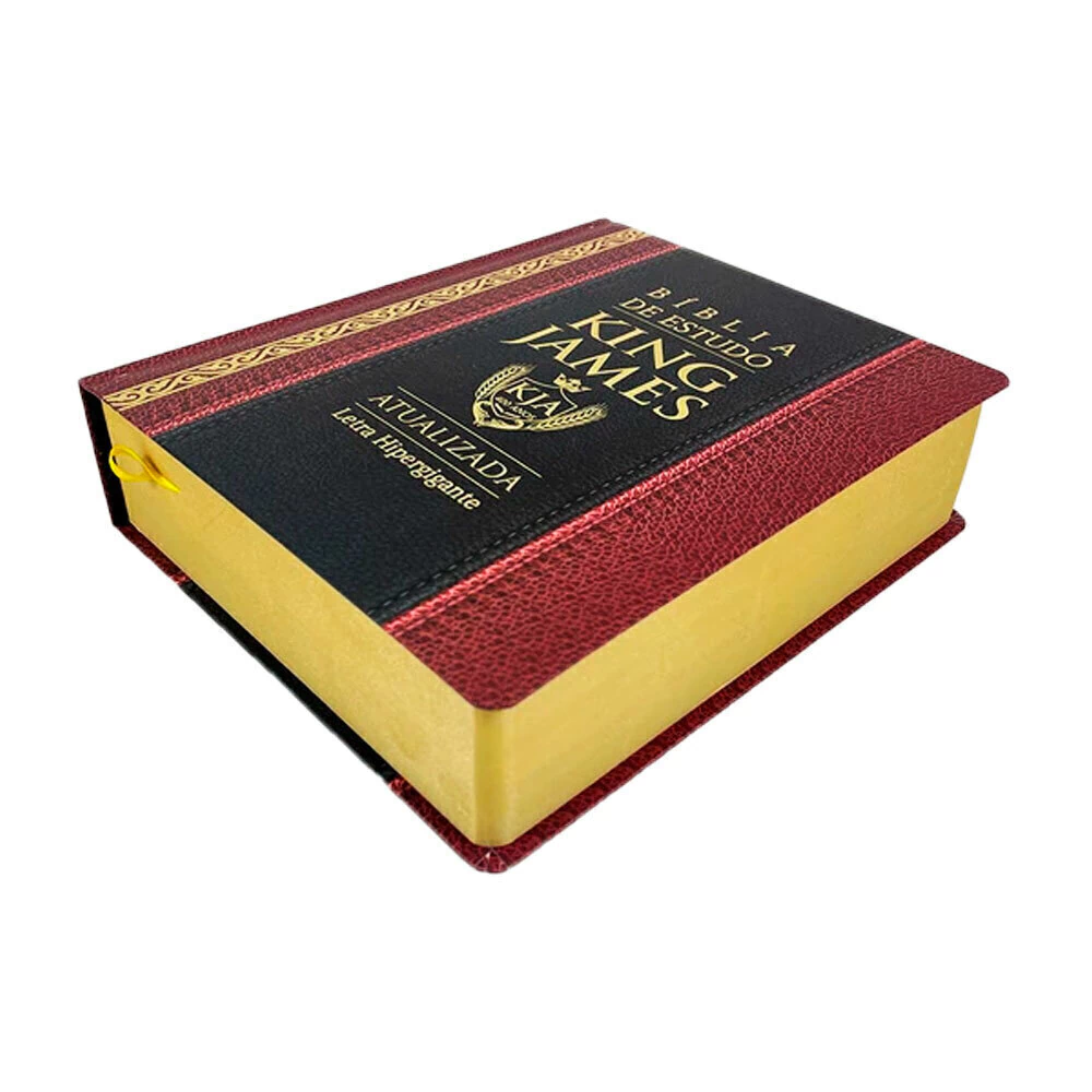 Bíblia De Estudo King James Hipergigante - Full Color - Capa Dura Tradicional - Imagem 5